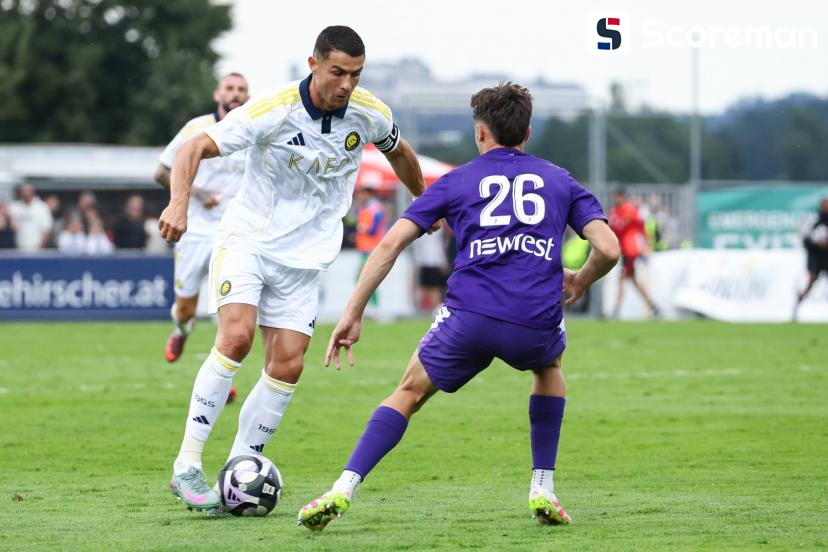 알 나스르와 2년 더 계약한 호날두, 프리시즌 첫 경기부터 골 맛